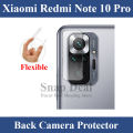 Xiaomi Redmi Note 10 Pro Back Camera 9H Gorilla Flexible Protector For Xiaomi Redmi Note 10 Pro. 