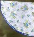 Round Table Cloth 4 Seater  Linen Tablecloth Waterproof Anti-Shrink Soft and Wrinkle Resistant Decorative Fabric Table Cover for Kitchen Dinning Tabletop | QS Bedding|. 