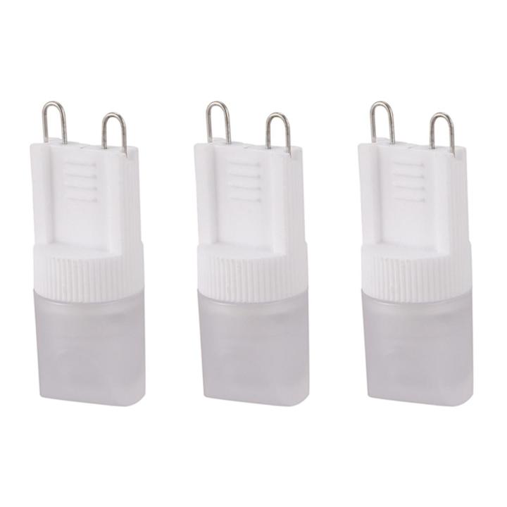 3X G9 Warm White 1 LED Bulb Spot Light Lamp 1W AC 220V-240V High