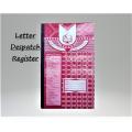 Petiwala – 4Q/6Q Letter Despatch Register / Letter-Out Register / Letters Entry Record Register – High Quality 70 gsm Imported Indonesian Paper with Strong Thread Binding. 