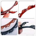 Fashion Double Layer Band Twist Plait Clip Front Hair Clips, Hairpin Headband Beauty Tool Hair Accessory. 