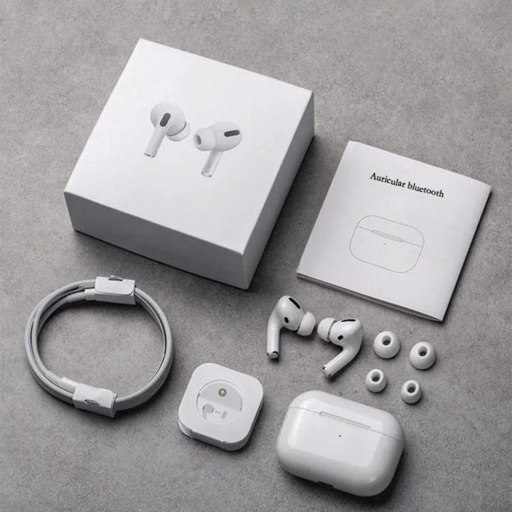 Air Pro Wireless Earbuds Bluetooth 5.0, Super Sound Bass,airpods_pro Charging Case and Extra Ear-Buds, Pop-Up Feature Compatible with All Devices