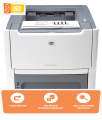 Renewed - HP LaserJet P2015dn - Printer - B/W - duplex - laser - Legal, A4 - 1200 dpi x 1200 dpi - up to 26 ppm - capacity: 300 sheets - USB. 
