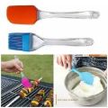 Silicone Spatula & Silicone Oil Brush - 2 pc Set. 