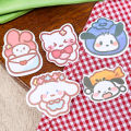 100/200Pcs Cute Cartoon Sanrio Stickers My Melody Kuromi Handbag Decoration Stickers Children's Gift Sticker. 