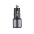 Rofee RC-831 Smart & Fast Dual Pord USB-A 18W & USB-C 65W Car Charger Black. 