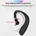 New S109 Wireless Bluetooth Headset Hanging Ear Unisex Driving Can Answer The Phone Long Standby 1 Minute Fast Charge Single Headset. 