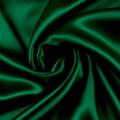 Dark Green Pure Korean Satin Silk Fabric 54 Inch Arz. 