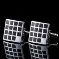 【LuckyBabyFans Store】Fashion Black Classic Cufflinks Button for Men Business Suit Shirts High Quality Cuff links Wedding. 