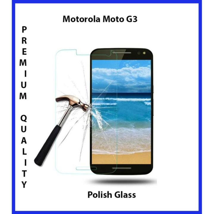 Motorola Moto G3 XT1550 Tempered Glass Screen Protector Polish Glass For Motorola Moto G3 XT1550