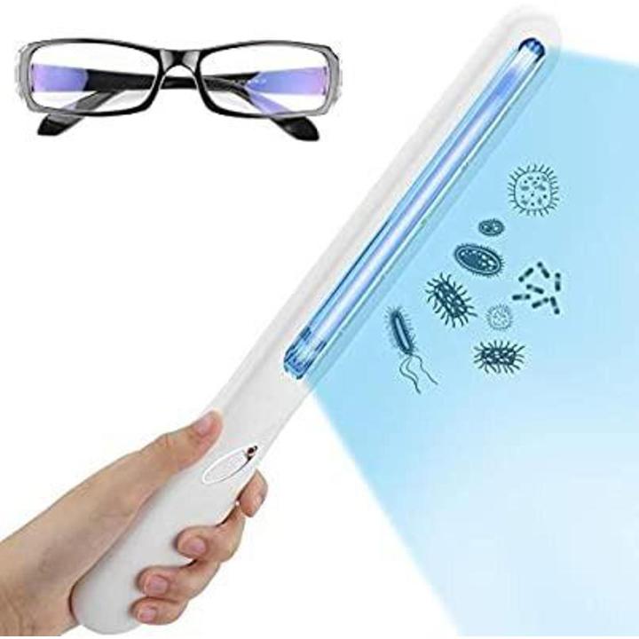Portable UV Light Sterilizer Wands, 5W Ultraviolet Sanitizer Lamp Room Germicidal Disinfection UV-C Disinfectant Bulbs for Home