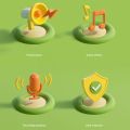 Prank Gadgets Plastics Bird Voice Changer Toys Record Simulation Cartoon Bird Changer Sound Toys Pronunciation Training Early Learning Children's Voice Bird Toy Stimulate Imagination. 