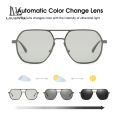 LouisWill Sunglasses Large Frame Double Beam Sunglasses TAC Polarized Sunglasses Unisex Fashion Sunglasses Driving Glasses Sunglasses Fashion Personality Sunglasses UV400 Protection Clean Vision for Men Women. 