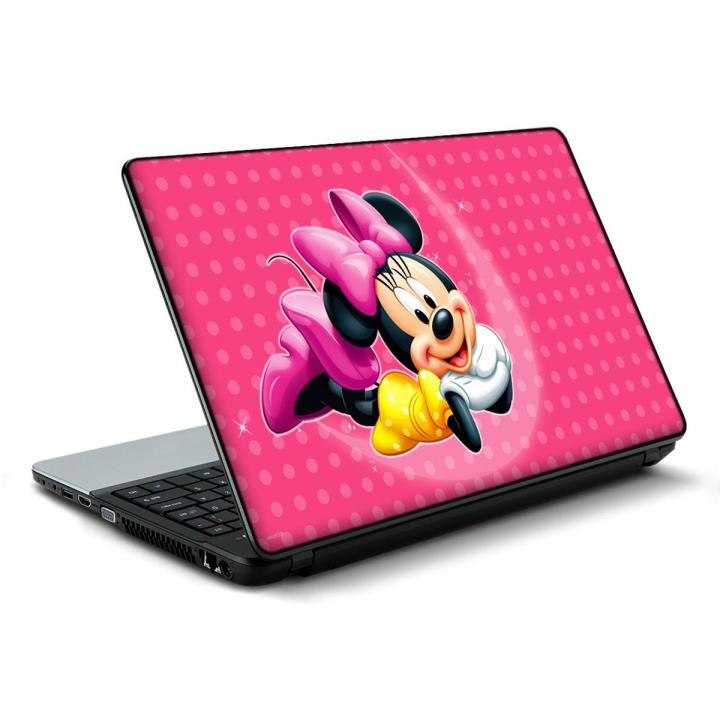 Beautiful Minnie, Minnie mouse, Disney Laptop Skin Vinyl Sticker Decal, 12 13 13.3 14 15 15.4 15.6 inch Laptop Skin Sticker Cover Art Decal Protector Fits All Laptops