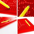 3D Portable Magnetic Drawing Board Sketch Pad Tablet With Magnet Stylus Pen Educational Toys For Children Funny Children Toy KS. 
