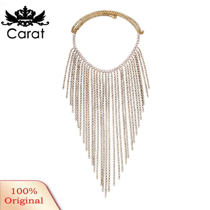 Carat Tassel Chain Veil Personalized Fashion Face Rhinestone Tassel Chain Veil
