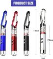 ed Laser Pointer, 3 Modes Laser Light Toy, Multi-Color Laser Pen for Cat Dog Camping, Presentations Teaching. 