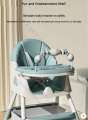 5 in 1 Baby Boy Girl Recline Foldable Dining  Rocking High Chair With Rattles Imported. 
