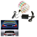 LED Neon Car Light Decoration Window Sticker Music Rhythm Sound Activated Equalizer Flash Strobe Light. 