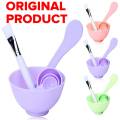 Professional Bleach Bowl set Facial and Brush For Women Salon And Parlor Accessories Bowl Set 6 in 1 Pack DIY Facial Mask Mixing Bowl Set. 