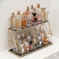 makeup Storage Rack Organizer Metal Skin Care. 