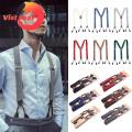 Vist Fox Male Suspender Versatile Heavy Duty Suspender Wedding Suspender. 
