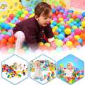 Classic Soft Rainbow Color Balls For Childrens Swimming Pool Or Play Tents - H10495. 