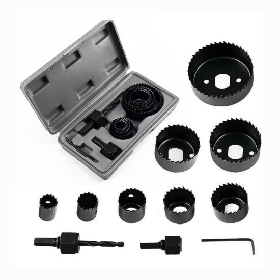 11%20Pcs%20Hole%20Saw,%20Carbon%20Steel%20%20Cutter%20Set%20with%20Carrying%20Case%20-%20Circular%20Round%20Drill%20Bit%20-%20Image%204