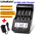 Liitokala Lii-500 LCD 3.7V 18650 18350 18500 16340 17500 25500 10440 14500 26650 1.2V AA AAA NiMH lithium battery Charger. 
