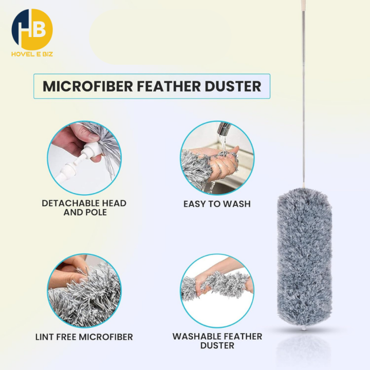 Ceiling%20Fan%20Duster,%20Microfiber%20Feather%20Duster%20with%202M%20Long%20100%20inches%20Extendable%20Handle,%20Reach%20High%20Ceilings,%20Blinds,%20Fans%20&%20Cars,%20Effortless%20Cleaning%20with%20Bendable%20Head%20&%20Telescoping%20Extension%20Pole%20By%20HOVEL%20E%20BIZ%20-%20Image%208