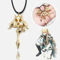 Luocha Necklace Game Honkai Star Rail Luo Cha Metal Necklace Pendant Halloween Cosplay Props Accessories Gifts. 