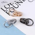 Metal Buckles Bag Side Hook Eyelet O Ring Clasp Screws Connect Handbag Handle Leather Bags Strap Belt Hardware Accessories. 