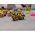 Ball design Fancy Metal Latkan for women/ladies/girls kurti and dupatta, (10 latkans in 1 packet). 