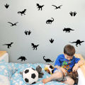 Dinosaurs Silhouette Vinyl Wall Sticker Boys Room Decor , Animals Dinosaur Laptop Decal For Apple MacBook & Car Decoration. 