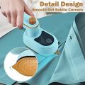 Mini Iron for Clothes, Portable Handheld Steam Iron - Non-Stick Ceramic Soleplate, Fast Heating, 360° Ironing Machine for Home Business Traveling Sewing, Quilting, Heat Transfer Crafting. 