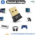 [RMG] BT 5.1 Wireless Bluetooth Adapter | USB Dongle for Desktop Laptop PC | Multi-Device Bluetooth Audio Receiver Transmitter BT5.1. 
