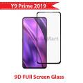 Huawei Y9 Prime 2019 Complete 5D/9D/Full Screen Tempered Glass Screen Protector for Y9 Prime 2019. 