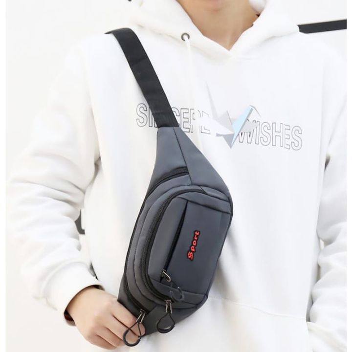 KASHIF%20LUGGAGE%20.%20Fanny%20Pack%20for%20Men%20Women%204%20Zipper%20Pockets%20Waist%20Bag%20Lightweight%20Belt%20Bag%20for%20Traveling%20Casual%20Running%20Hiking%20Cycling,%20Black%20-%20Image%203