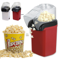 Mini Electric Portable Popcorn Maker Healthy Oil free Hot Air Popping Household DIY Automatic Small Fast Popper With Measuring Cup and Removable Cover 1200w Home Kitchen Popcorn Maker for Kids | Popcorn Making machine for kids. 