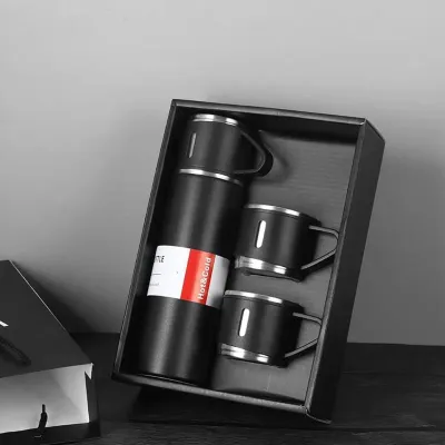 500ML Water Bottle Metal Vacuum Cup Stainless