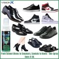 Shoe Cleaner kit for Sneakers, Jordan Shoes, Athletic Shoes and More (Best Shoe Cleaner)- VisionX. 