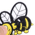 Embroidered Motif Applique 20Pcs Embroidery Cloth Stickers Bee Insect Iron Patches Clothes Backpack Clothing Accessories. 