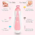 Baby Nail Trimmer - Portable 6 in 1 Baby Nail Trimmer - Electric Baby Manicure Pedicure Nail Clippers - Baby Nail File Kit. 