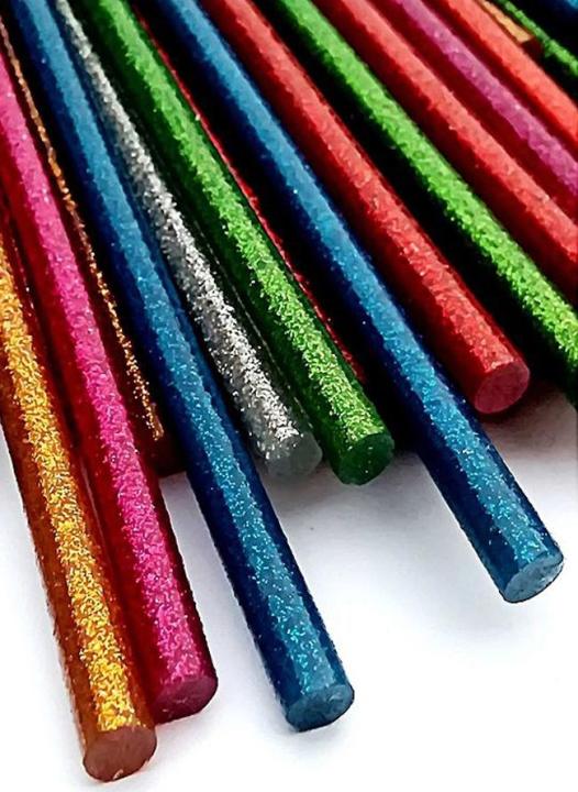 12Pcs%20For%20Large%20Machine%2011Mm%20Glue%20Sticks%20Thick%20Hot%20Glue%20Gun_Glitter%20Sticks%20Multicolour%20-%20Image%202