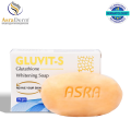 Gluvit-S Glutathione Soap 75gm - For Men & Women - For Fairness & Glowing Skin - Fades Dark Spots, Controls Oil & Reduces Wrinkles with Jojoba Oil - For Face & Body. 