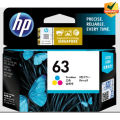 HP 63 - Original Ink Cartridge - Tri-color. 