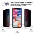 For iPhone XS Max (6.5 inch) 3D Privacy Tempered Galas Screen Protector. 