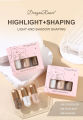 Dragon Ranee 3 Color 3D Face Highlighter Face Contour Bronzer Brightening Concealer Beautifying Cream Sticks 4.5g x 3pcs DR57. 