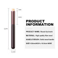SACE LADY Round Lip Brush Professional Lip Makeup Tool [Color Evenly,Soft Texture,Easy to Apply]. 