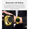 G10 24K Gold AMOLED Display Luxury Smart Watch | Stainless Steel | Heart Rate & Health Monitoring AMOLED display smartwatch, luxury smart watch, G10 Gold watch, heart rate monitor, stainless steel smart watch, sports smartwatch, health monitoring watch. 